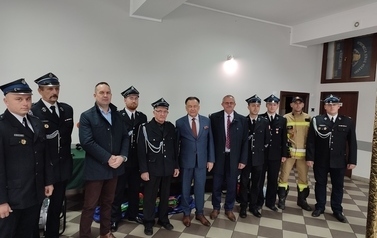 Przekazanie sprzętu strażackiego dla jednostek OSP z terenu Gminy Kuczbork-Osada 10